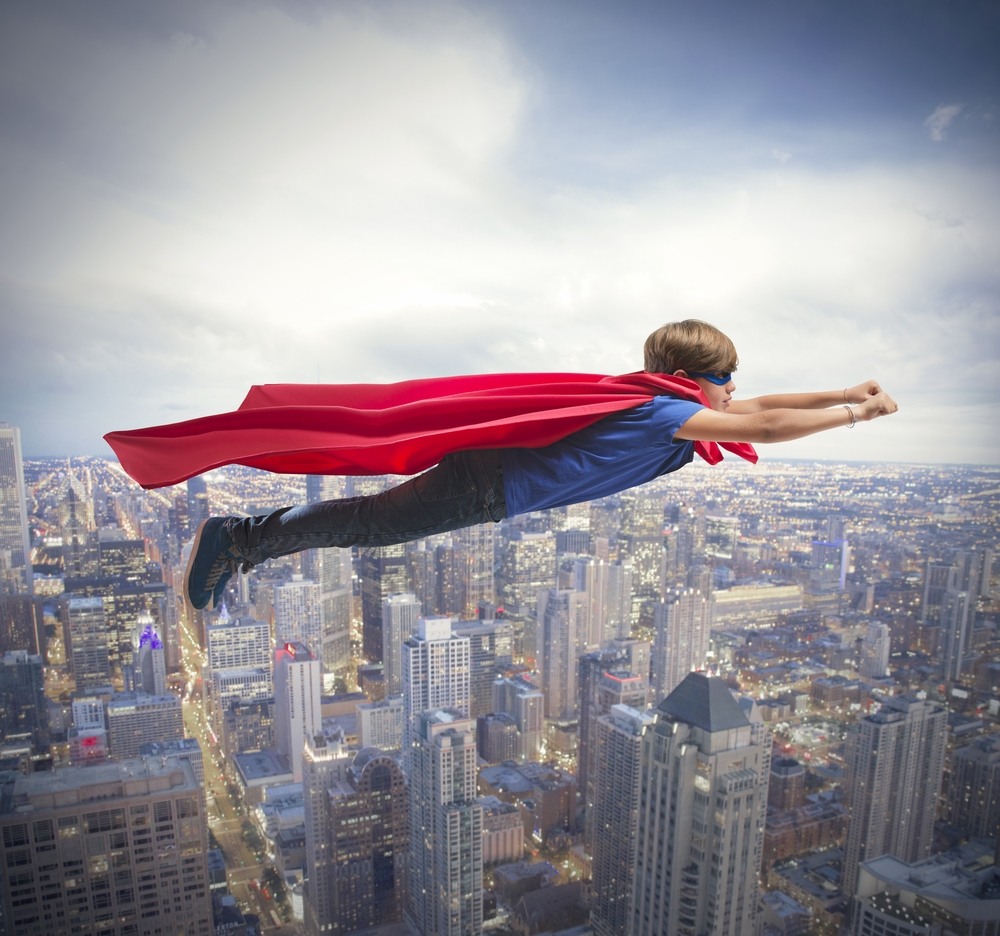 sonhar que voa sobre uma cidade