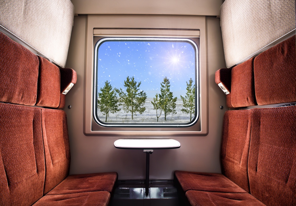 sonhar que está em um trem