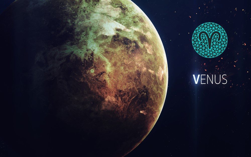 características de vênus em áries
