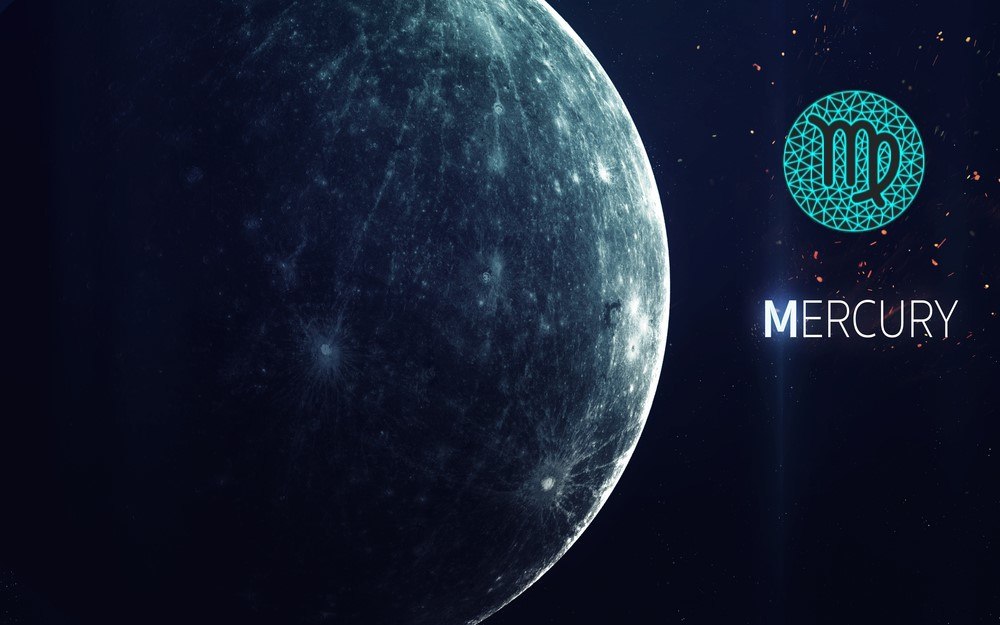 características de mercúrio em virgem